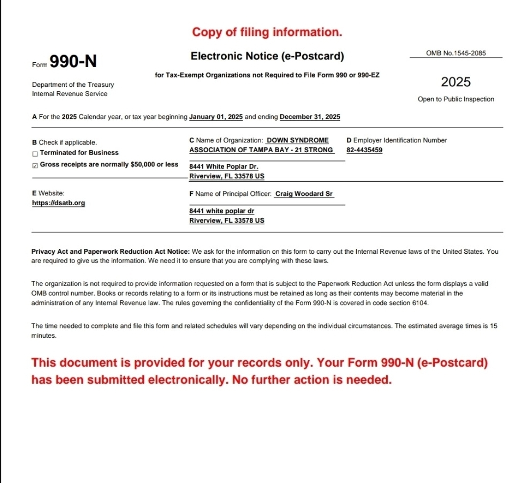 2025 DSATB Financial Report